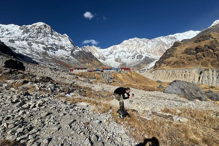 Helicopter Landing at Annapurna Base Camp from Pokhara — Scenic ABC Flight photo 6