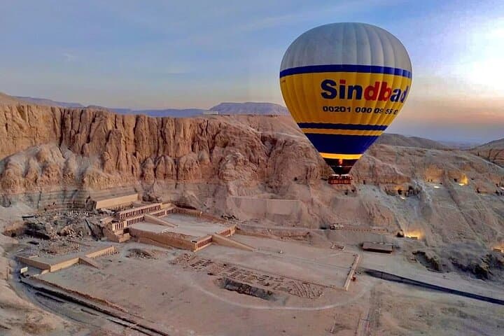 Sunrise Hot Air Balloon Ride Over Luxor — VIP Flight & Felucca Experience photo 1