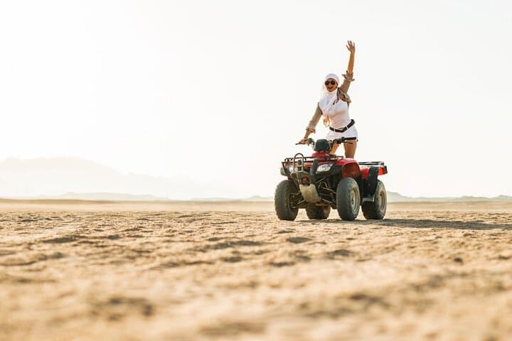 Agafay Desert Quad Adventure: Sunset Quad Ride & Traditional Dinner from Marrakech photo 6