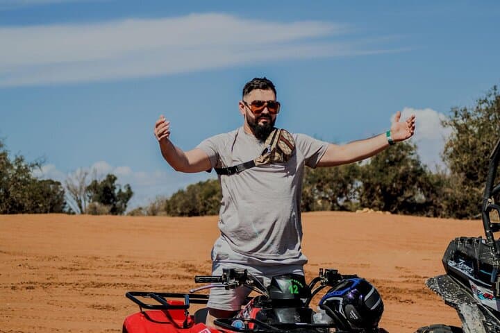 Private Quad Bike Tour from Agadir: Dunes, Beaches & Eucalyptus Trails photo 2