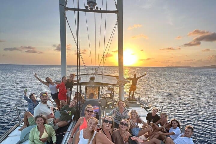 Aquaspace Sunset Sail & Snorkel in Bonaire — Observation Deck, Dinner & Klein Bonaire photo 2