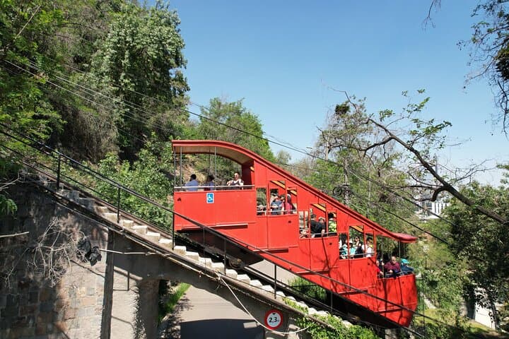 See Santiago from San Cristóbal: Cable Car, Funicular & Hop-On Hop-Off Pass photo 2