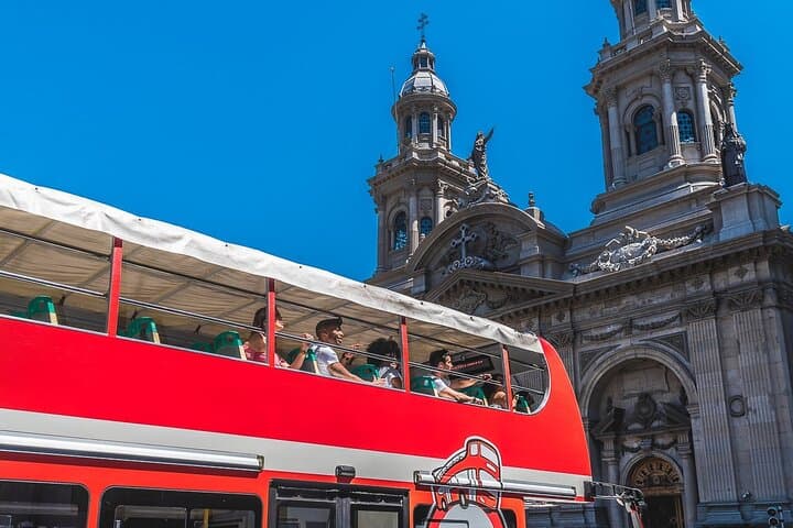 See Santiago from San Cristóbal: Cable Car, Funicular & Hop-On Hop-Off Pass