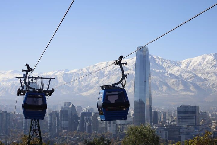 See Santiago from San Cristóbal: Cable Car, Funicular & Hop-On Hop-Off Pass photo 3