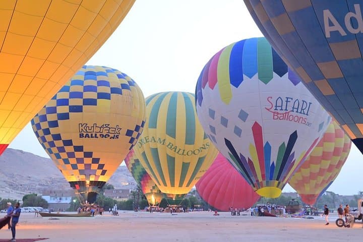 Sunrise Hot Air Balloon and Luxor Temples — Private Tour from Marsa Alam photo 1