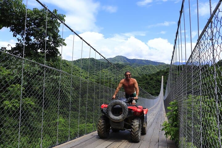ATV to Jorullo Bridge: Zip Lines, Mule Ride & Tequila Tasting in Puerto Vallarta photo 3