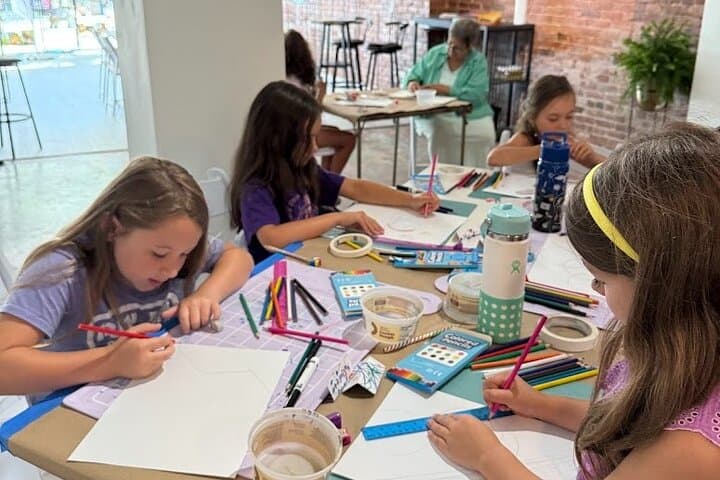 Aplomb Art Cafe Creative Session in Dover: 90-Minute Guided Art Making photo 4
