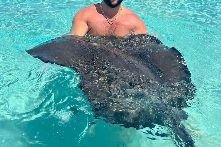 Private Stingray City Boat Charter with Jet Ski | Grand Cayman Snorkel & Starfish Point photo 2