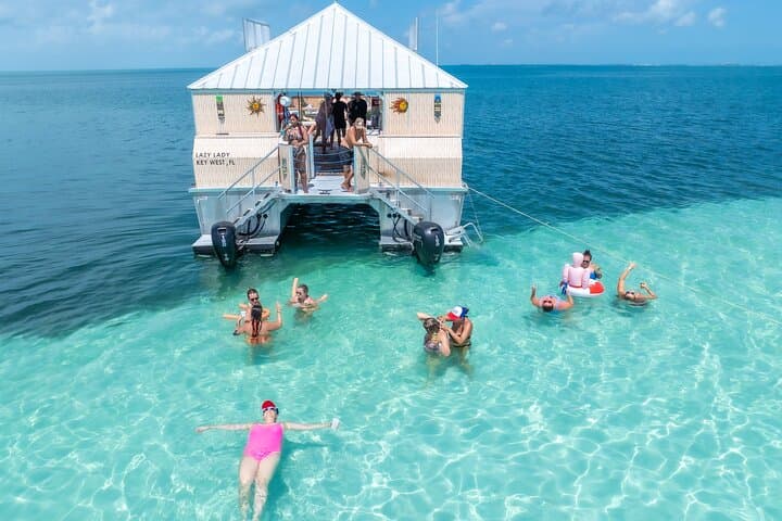 Key West Sandbar Safari: Tiki Boat Cruise to Shallow Sandbars & Swim Stops photo 2