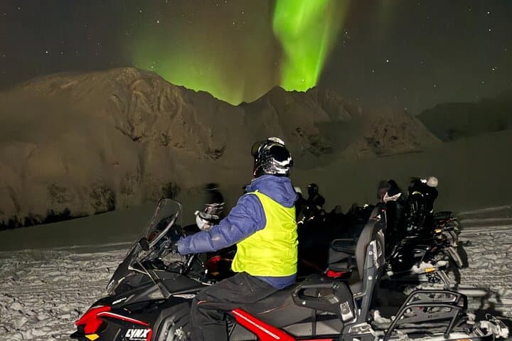 Afternoon Snowmobile Safari in the Lyngen Alps from Tromsø