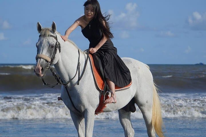 Sunrise Horse Riding on Sanur Beach, Bali — 1-Hour Guided Coastal Ride with Pickup photo 2