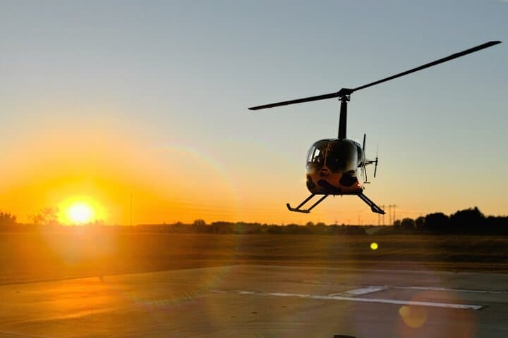 Sunset Helicopter Tour Over Austin: Lake Travis & Hill Country Aerial Experience