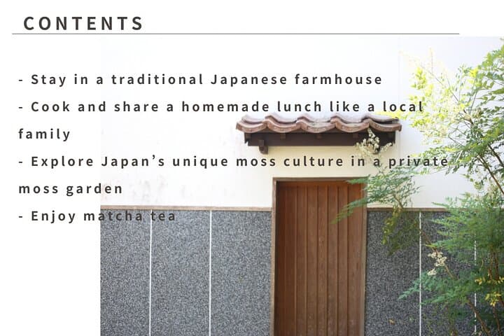 Rural Hiroshima Tea Ceremony & Moss Garden Walk in a 200-Year-Old House photo 2