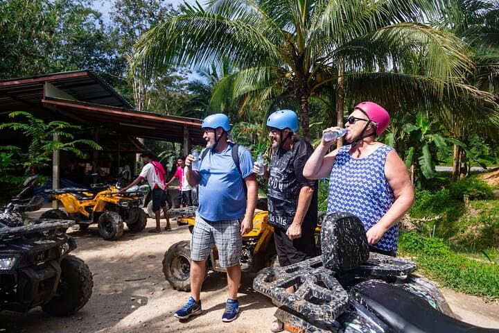 Khao Lak River Tubing, Zipline & ATV Premium Combo — Jungle Rides and River Floats photo 3