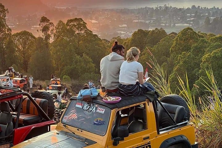 Sunrise by Jeep at Mount Batur: Private Tour with Breakfast & Lake Views photo 1