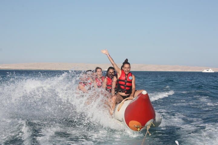 Hurghada Banana Boat & Quadra Rush: Red Sea Speed-Boat Combo