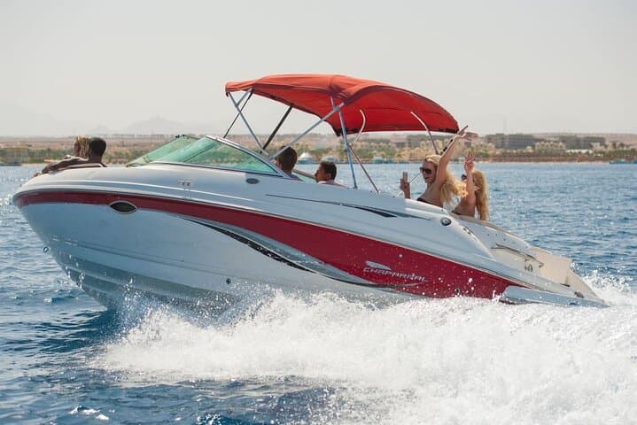 Private Speedboat to Orange Island (Orange Bay) — Hurghada Red Sea Escape photo 4
