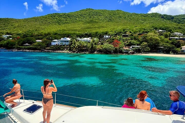 Full-Day Martinique Catamaran Cruise: Dolphins, Turtles & Southern Coves photo 6