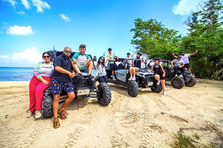 Cozumel RZR Jungle Run to Jade Cavern and Chula’s Beach Club: Off-Road Thrill + Beach Relaxation photo 1