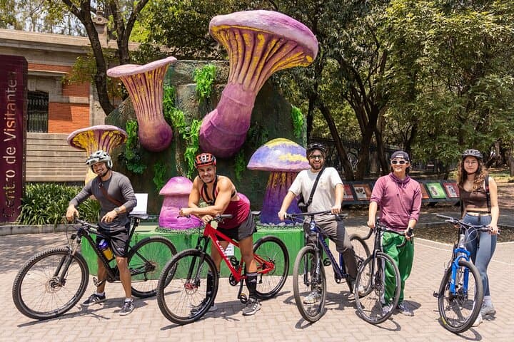 Chapultepec Castle & Anthropology Museum Bike Tour — Mexico City Park Cycling and Museums photo 2