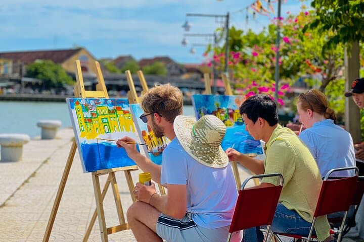 Hoi An Electric Scooter & Art Workshop: Countryside Ride to Tra Que and An Bang Beach photo 4