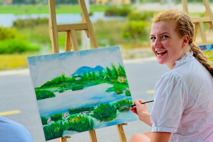Hoi An Electric Scooter & Art Workshop: Countryside Ride to Tra Que and An Bang Beach photo 3