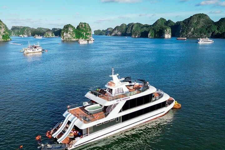 Cat Ba DCharme Luxury Day Cruise into Lan Ha Bay — Viet Hai Village, Kayaking & Sundeck Relaxation photo 4