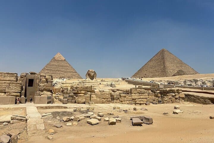 Giza Day Trip from Alexandria: Pyramids, Sphinx & Egyptian Museum with Lunch photo 2