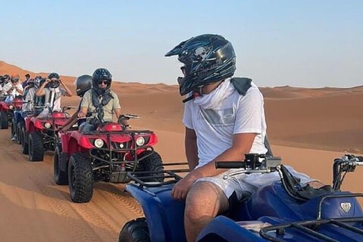 Quad Biking Across Merzouga Dunes: 1-Hour Sahara Adventure photo 4