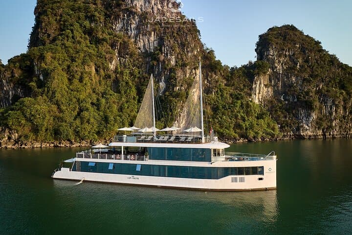 Lan Ha Bay Luxury Day Trip from Hanoi on Jade Sails — Buffet, Kayaking & Sunset