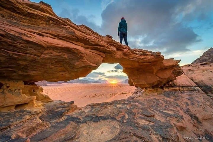 Wadi Rum Day Tour from Amman: 4x4 Safari, Petroglyphs and Bedouin Sunset photo 1