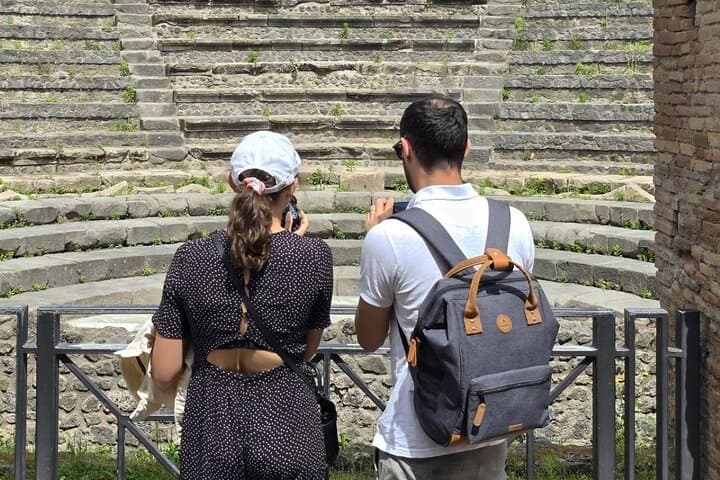 Pompeii and Mount Vesuvius Day Tour from Naples with Lunch or Wine Tasting photo 2