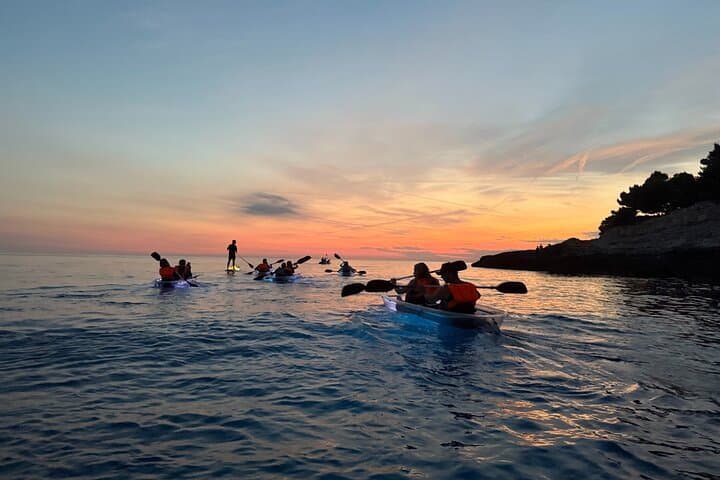 Pula Illuminated Transparent Kayak Tour at Valovine Beach photo 5