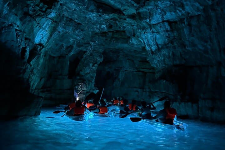 Pula Illuminated Transparent Kayak Tour at Valovine Beach photo 3