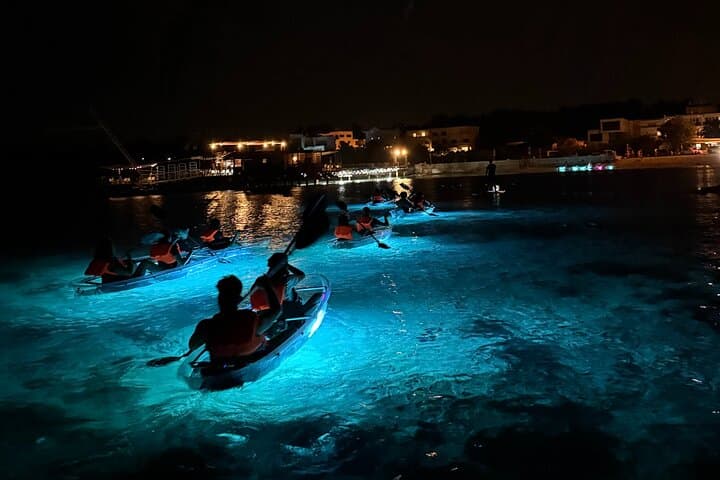 Pula Illuminated Transparent Kayak Tour at Valovine Beach photo 2