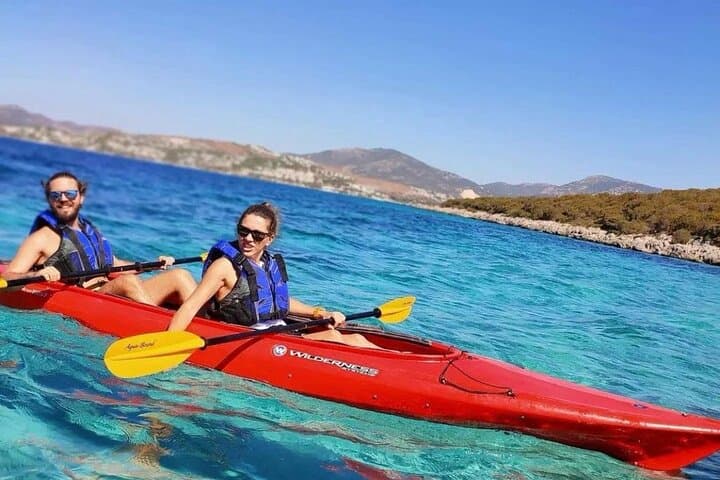 Ortakent to Celebi Island: Guided Sea Kayak Tour of Bodrum's Aquarium Bay