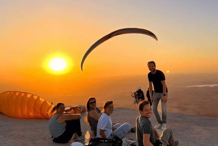 Paragliding Over the Atlas Mountains and Lalla Takerkoust Lake — Marrakech Aerial Tour photo 2