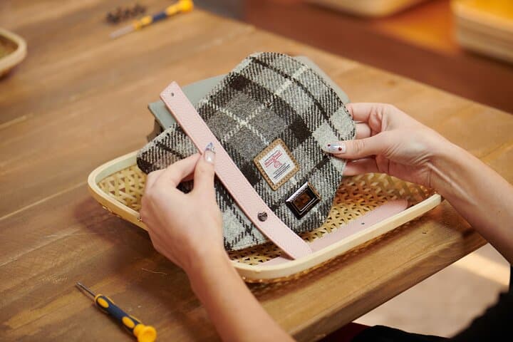 Craft a Harris Tweed Mini Satchel: Islander Workshop in Edinburgh photo 2