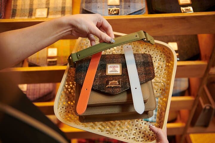 Craft a Harris Tweed Mini Satchel: Islander Workshop in Edinburgh photo 5