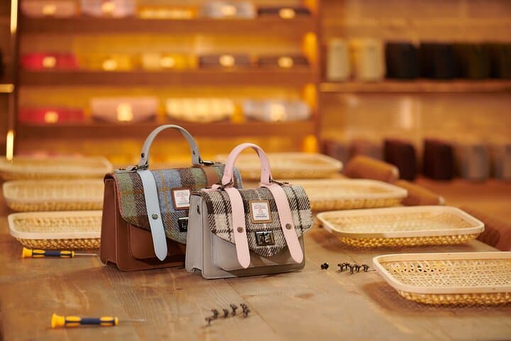Craft a Harris Tweed Mini Satchel: Islander Workshop in Edinburgh