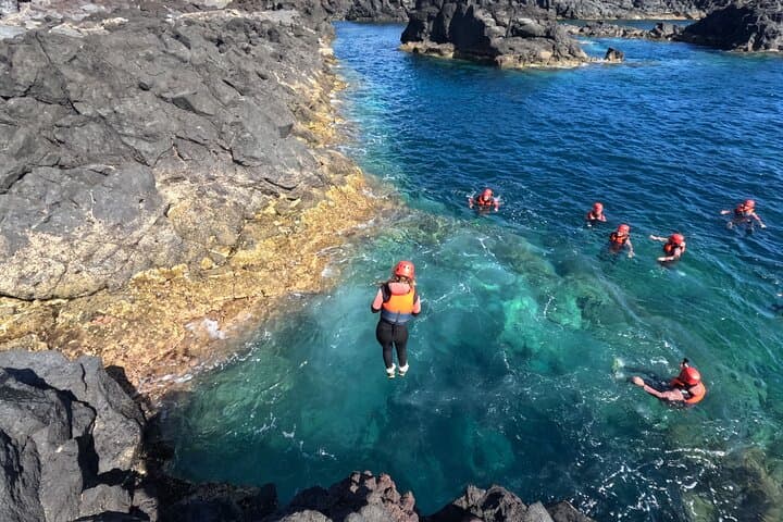 Coasteering in Caloura: Cliff Jumps, Caves & Currents on São Miguel photo 4