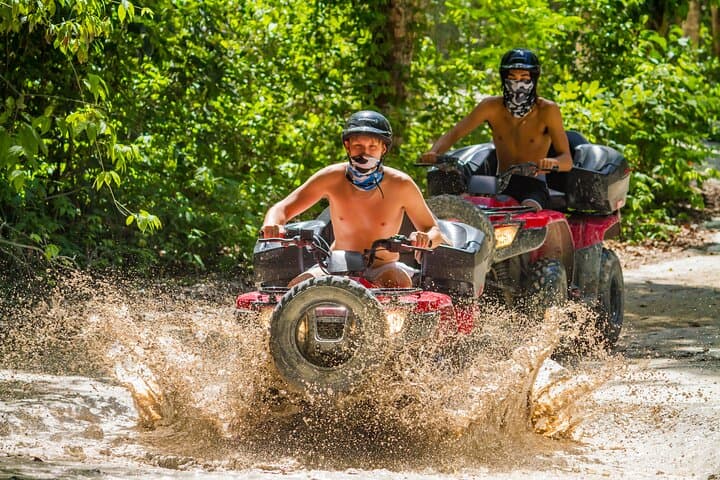 Cozumel ATV to Jade Cavern & Dzul Ha Snorkel — Mud Trails, Tequila Tasting and Open-Bar Lunch photo 2