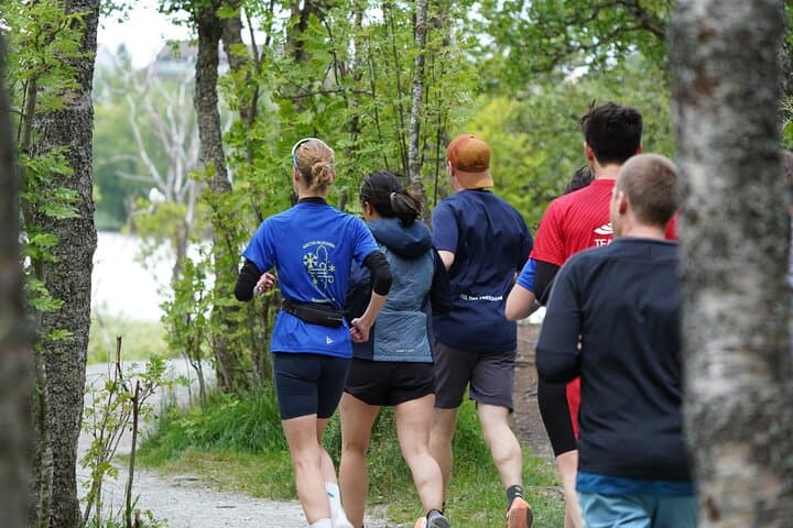 Arctic Capital Run: Guided 6km Tour of Tromsø's Fjords and History photo 5