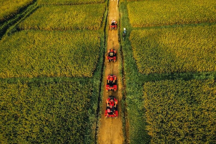 Ubud ATV & Ayung River Rafting Combo: Jungle Trails, Rice Fields and Cave photo 5