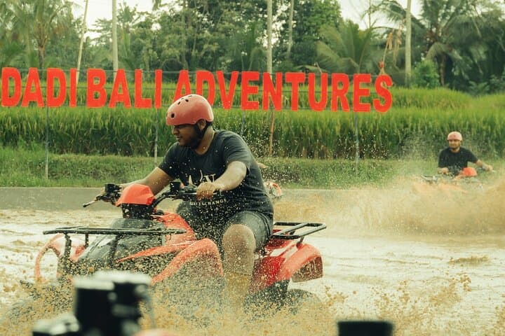 Ubud ATV & Ayung River Rafting Combo: Jungle Trails, Rice Fields and Cave photo 4
