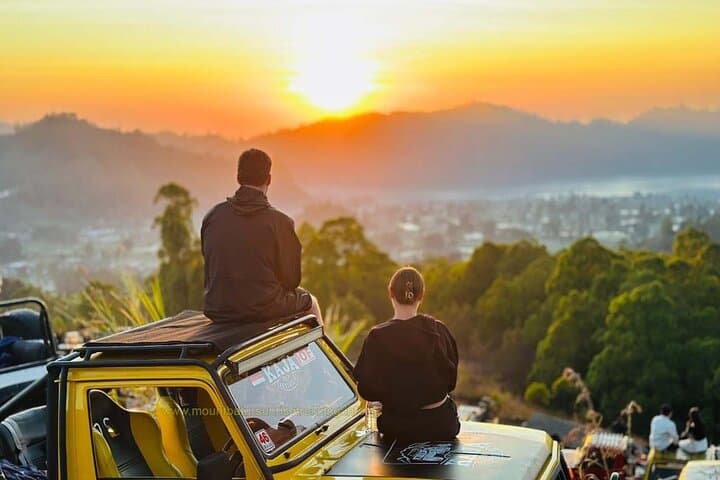 Mount Batur Jeep Sunrise: Private Jeep Tour & Breakfast Overlooking Lake Batur photo 1