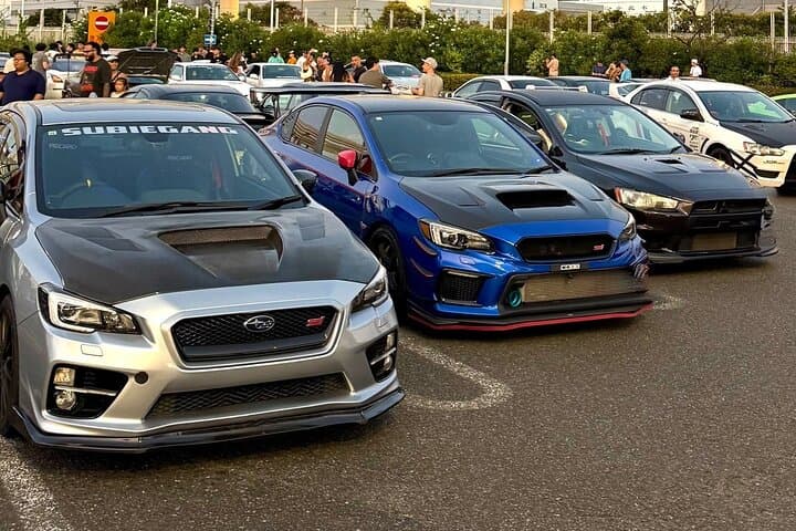 Tokyo JDM Night Run: EVO, WRX & Skyline Cruise to Daikoku PA photo 1