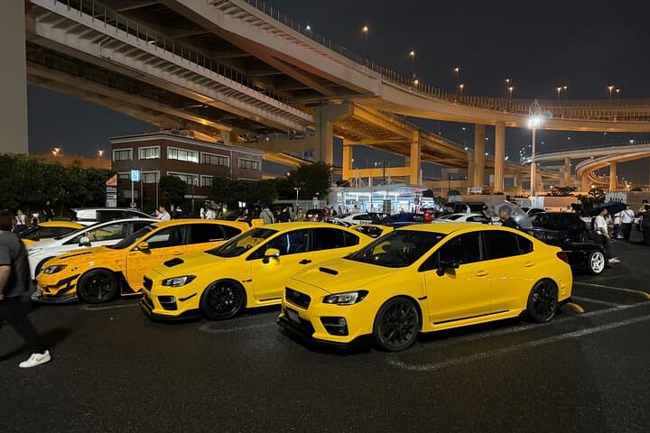 Tokyo JDM Night Run: EVO, WRX & Skyline Cruise to Daikoku PA photo 3