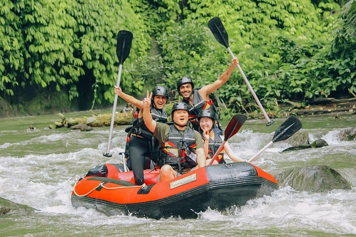 Ubud ATV Adventure and Easy-Access White Water Rafting with Photographer
