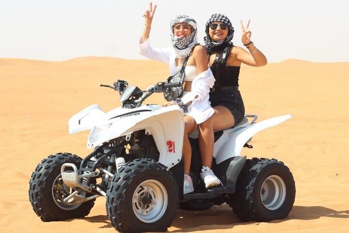 Private Dubai Desert Safari & BBQ Dinner — Sunset Dunes and Bedouin Camp photo 6